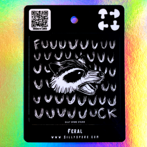 product photo for feral sticker