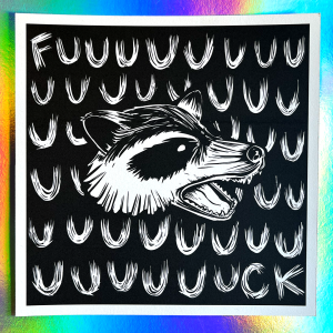 product photo for feral print