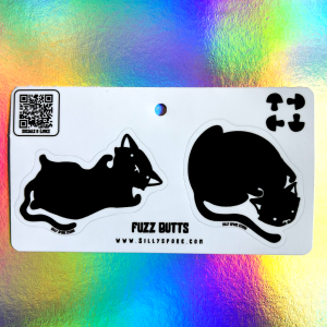 Product image for Fuzz Butts stickers