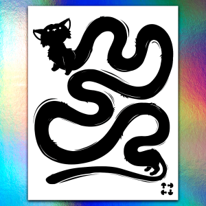 Product image for noodle print